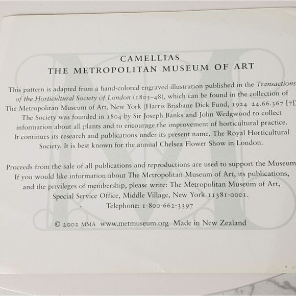 METROPOLITAN MUSEUM OF ART Boxed Coaster Set By Jason - Picture 9 of 9